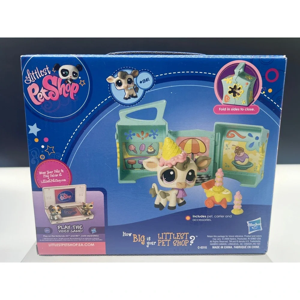 Littlest Pet Shop Hasbro 2009 Scoops N Shake Shop #1351